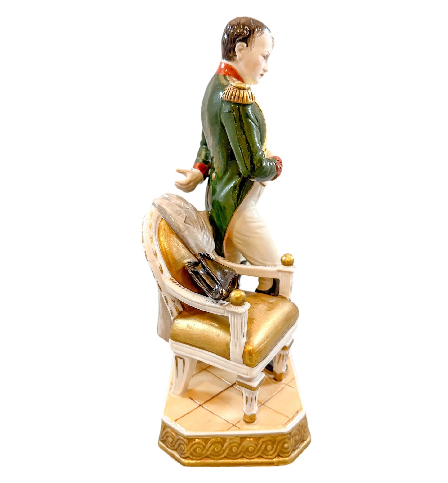 Vintage German porcelain Rudolf Kammer Napoleon Bonaparte figurine