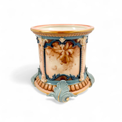 Hadley’s Worcester faience jardinière, late 19th century