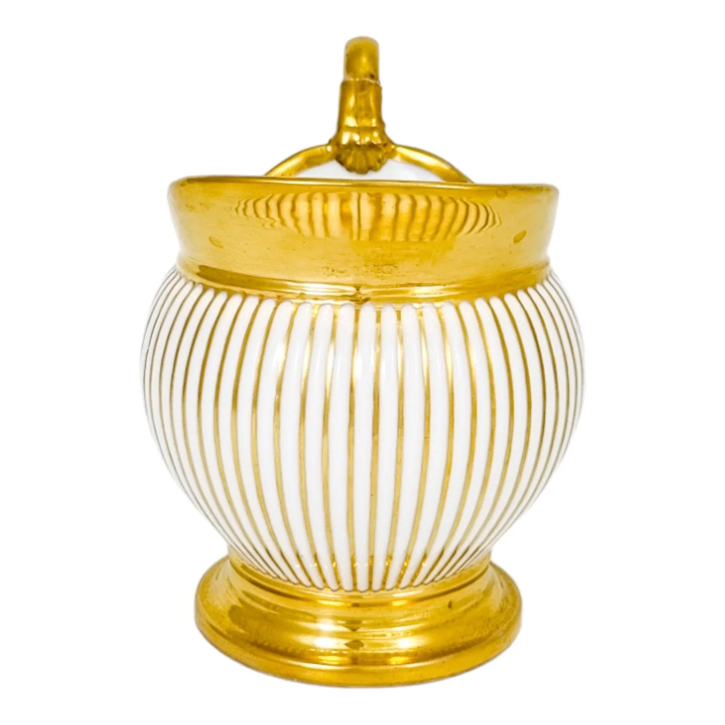 1830’s Old Paris porcelain large gilded milk jug / carafe, Jean-Pierre Feuillet