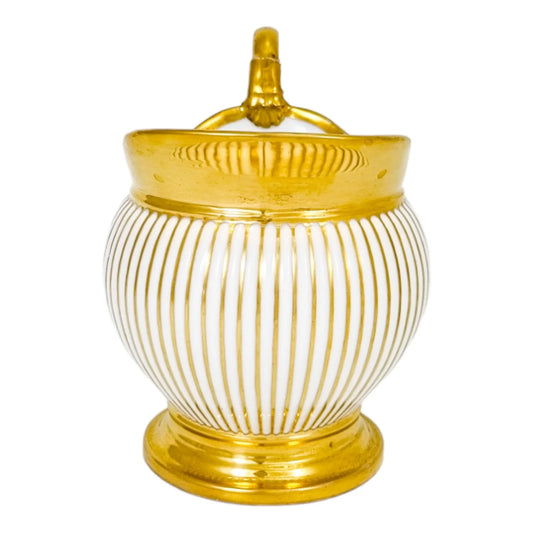 1830’s Old Paris porcelain large gilded milk jug / carafe, Jean-Pierre Feuillet