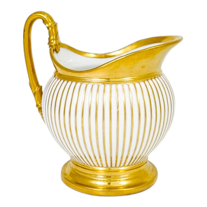 1830’s Old Paris porcelain large gilded milk jug / carafe, Jean-Pierre Feuillet