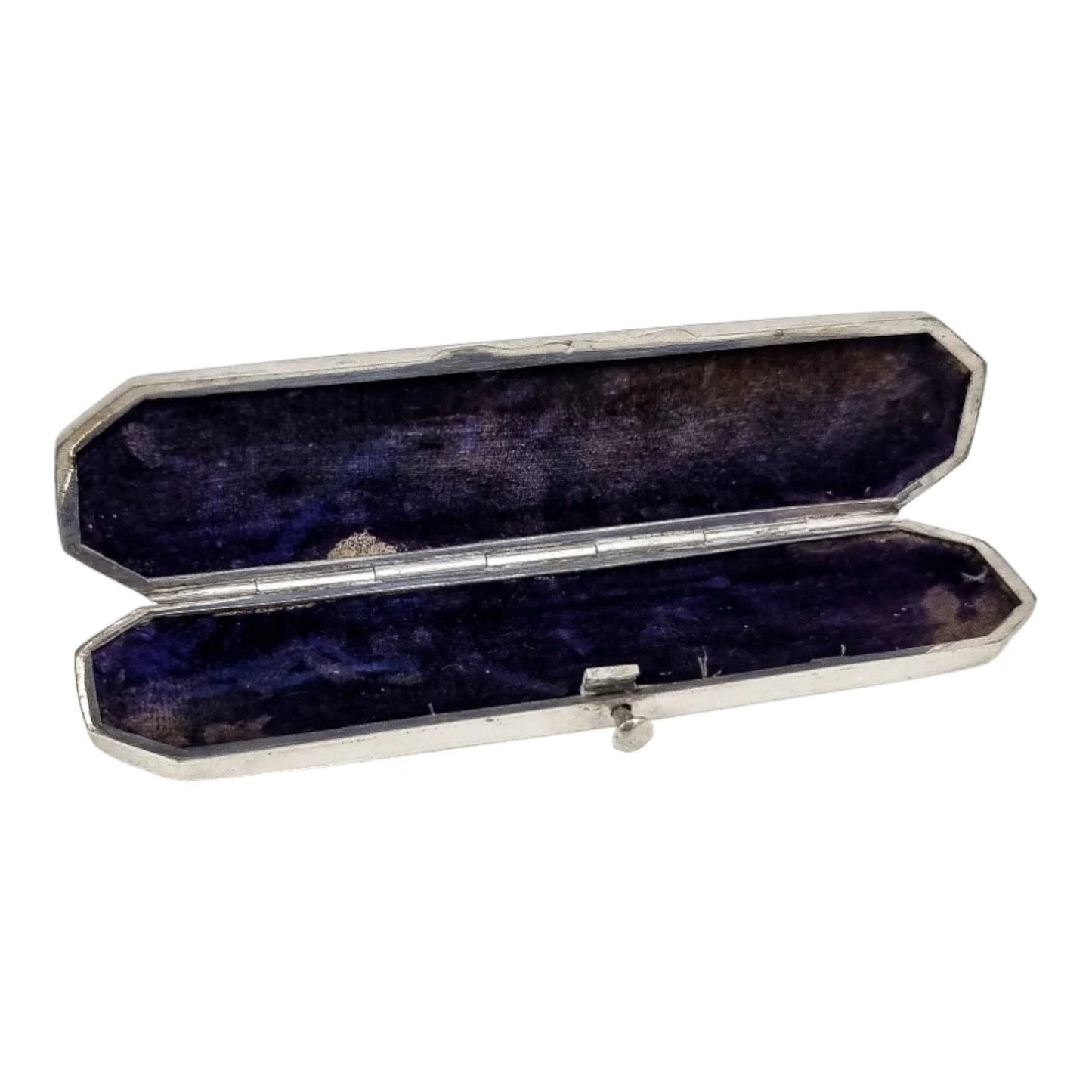 1880's Dutch silver spectacle glasses case in Neoclassical style