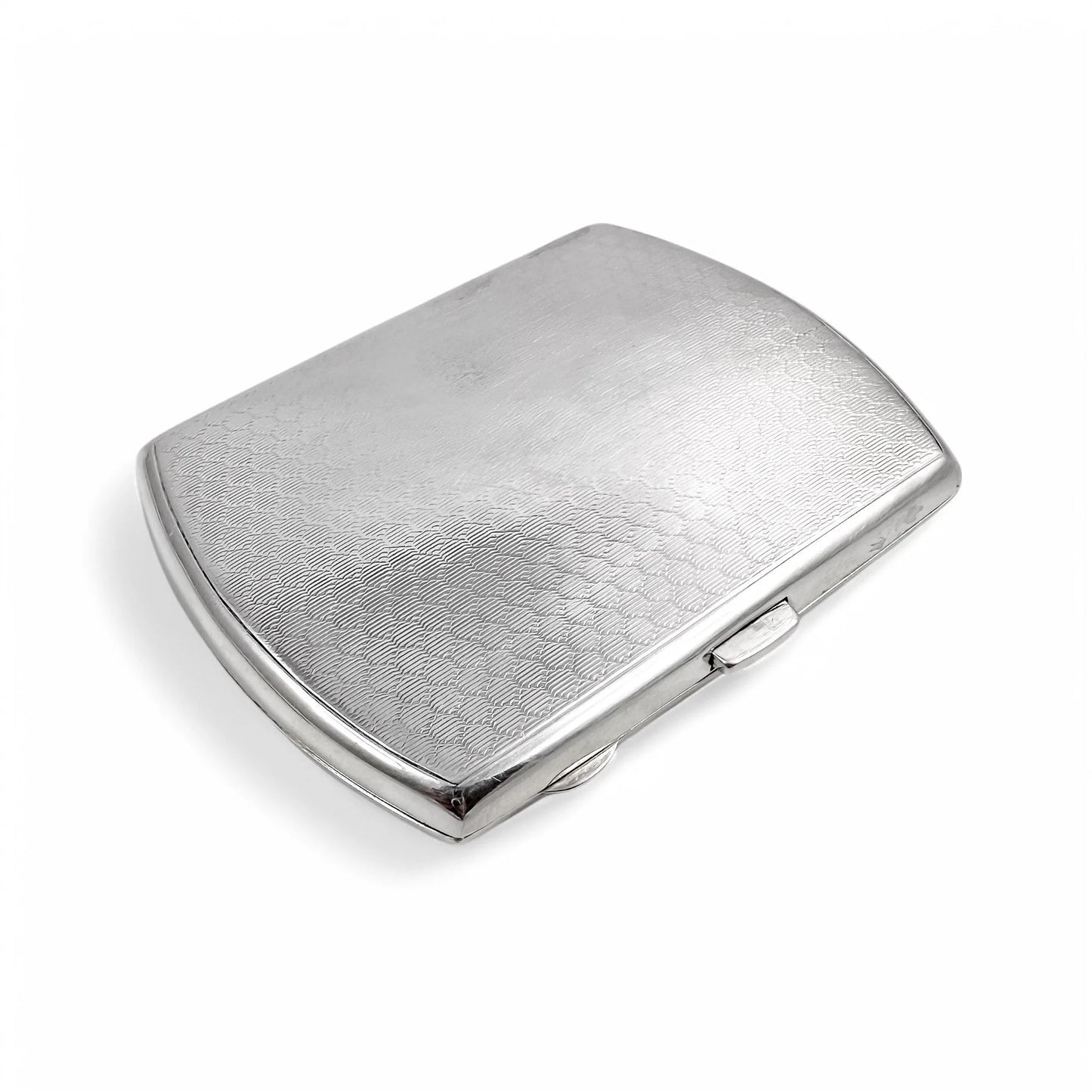 Art Deco gilt sterling silver lady's cigarette case or card case