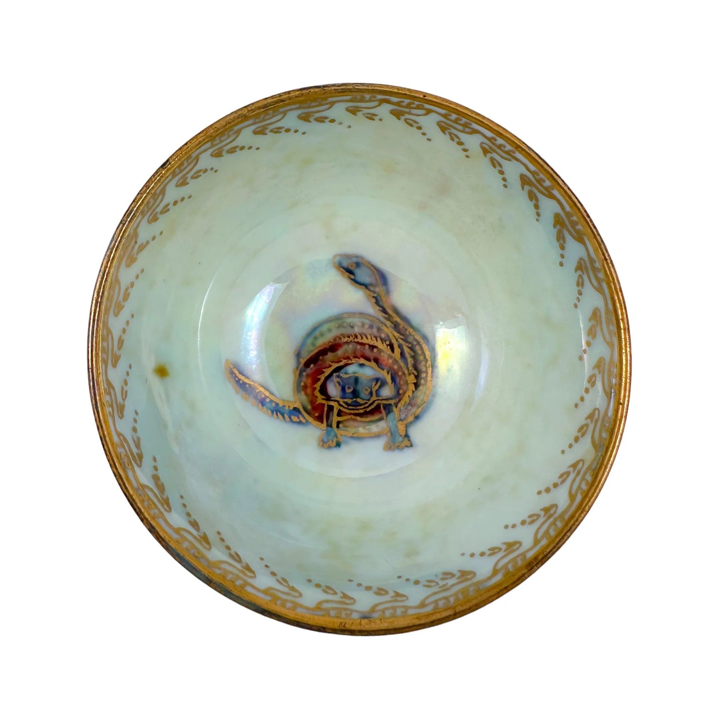 Miniature Daisy Makeig-Jones for Wedgwood porcelain Fairyland lustreware bowl