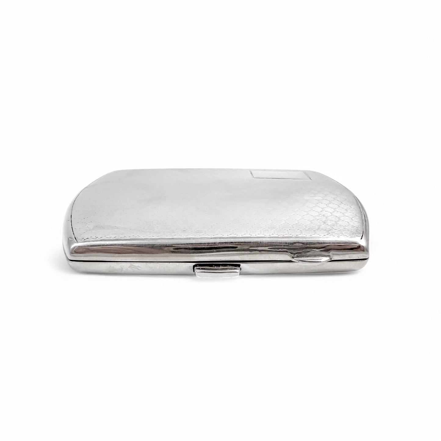 Art Deco gilt sterling silver lady's cigarette case or card case