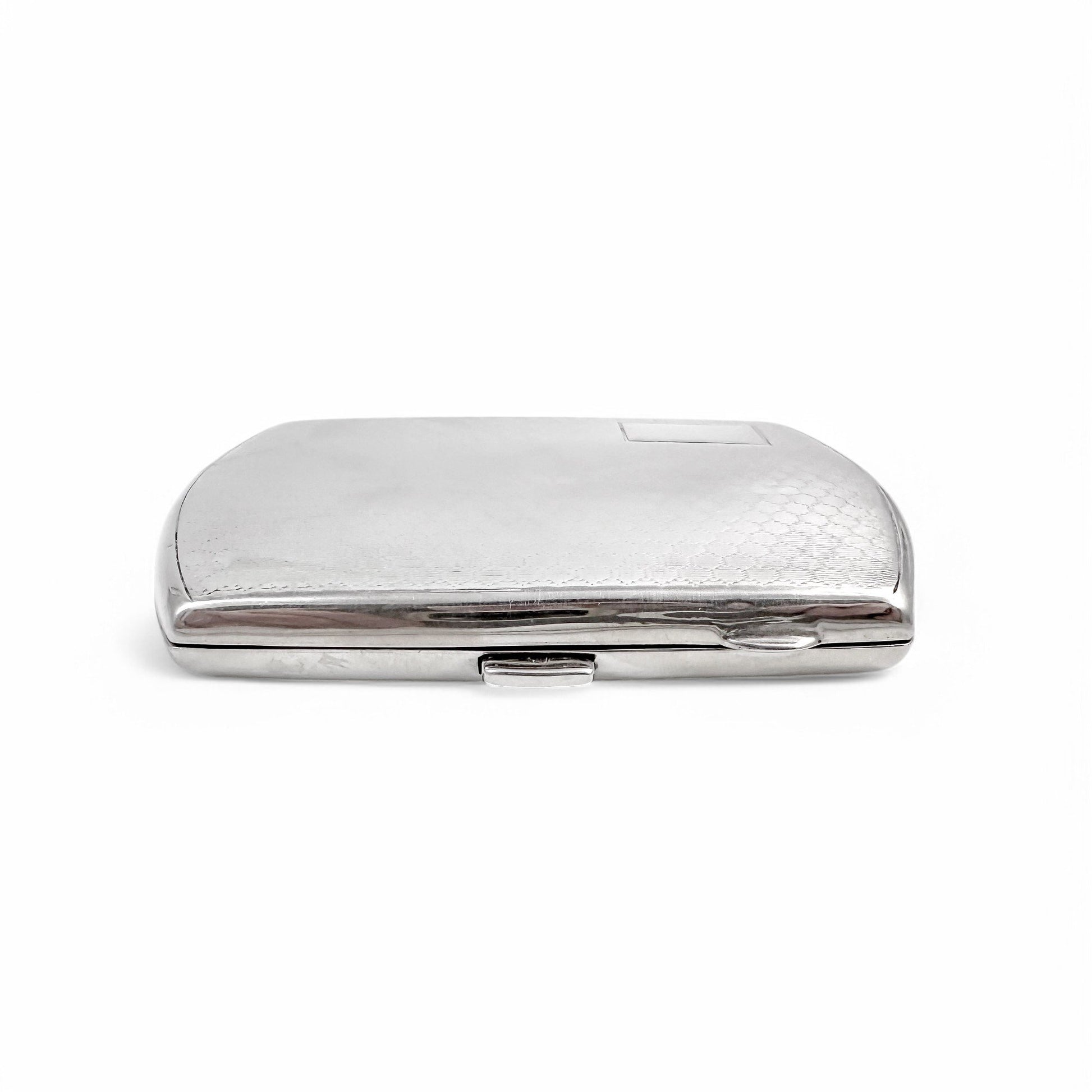 Art Deco gilt sterling silver lady's cigarette case or card case