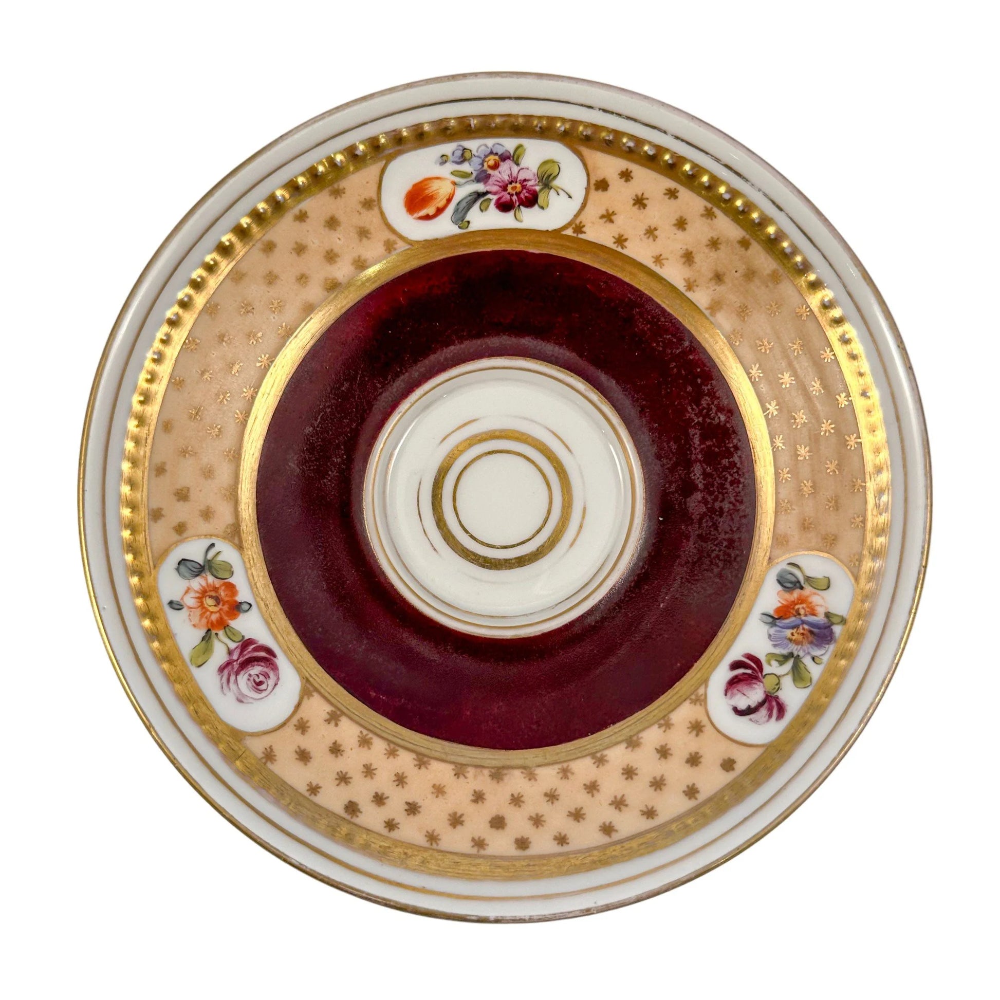 19th century Helena Wolfsohn Augustus Rex teacup and saucer