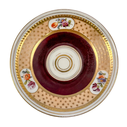 19th century Helena Wolfsohn Augustus Rex teacup and saucer
