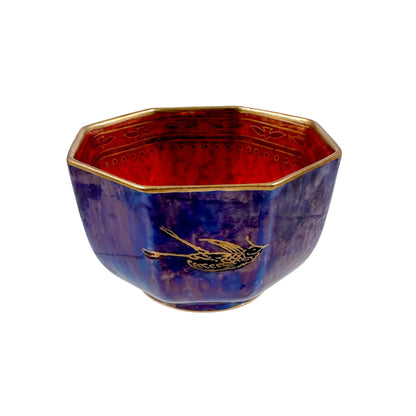 1920's Daisy Makeig-Jones for Wedgwood "Hummingbird Fairyland" lustre porcelain bowl