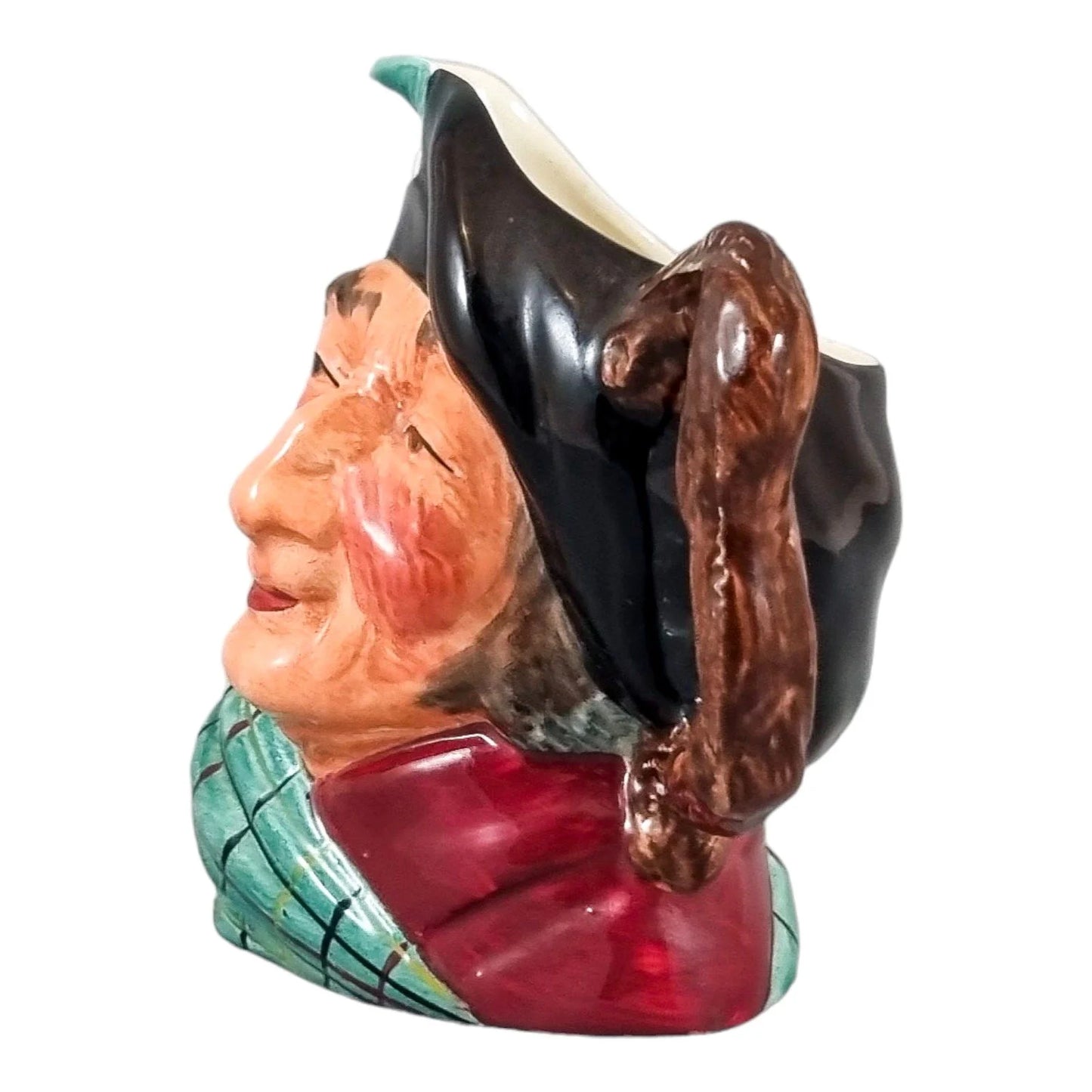 1950's Kelsboro Ware “Auld Mac” character Toby jug of Scottish man / milk pitcher