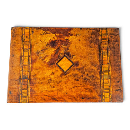 Georgian Tunbridge Ware marquetry jewellery box