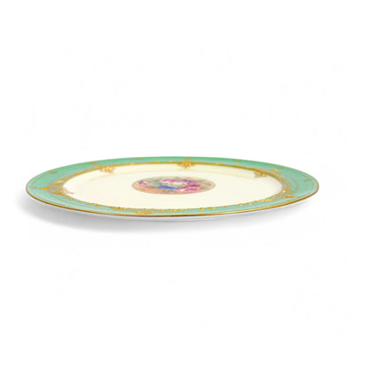 1920's Royal Worcester porcelain Jack Stanley hand-painted cabinet plate