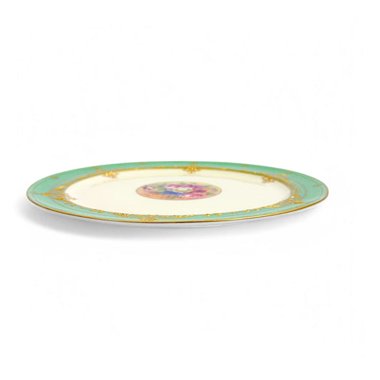 1920's Royal Worcester porcelain Jack Stanley hand-painted cabinet plate
