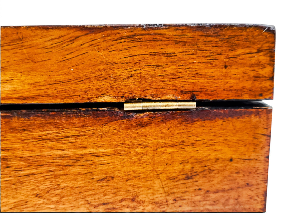 Georgian Tunbridge Ware marquetry jewellery box