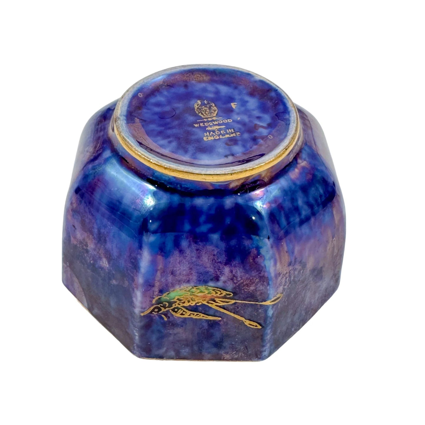 1920's Daisy Makeig-Jones for Wedgwood "Hummingbird Fairyland" lustre porcelain bowl