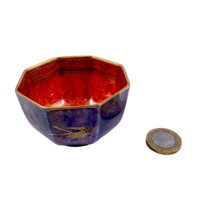 1920's Daisy Makeig-Jones for Wedgwood "Hummingbird Fairyland" lustre porcelain bowl