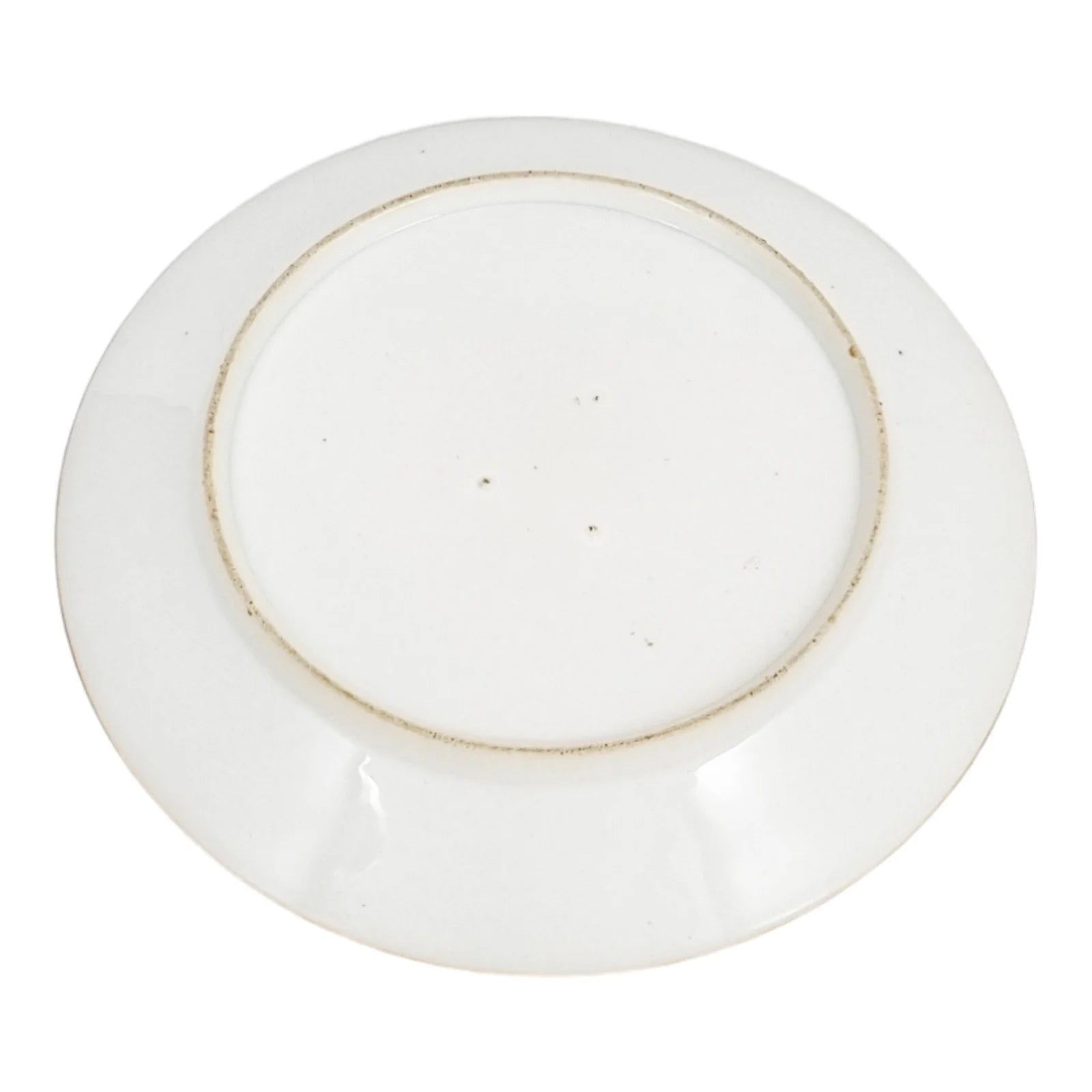 French Empire Old Paris porcelain set of 3 gilded side / dessert plates, Jean-Pierre Feuillet
