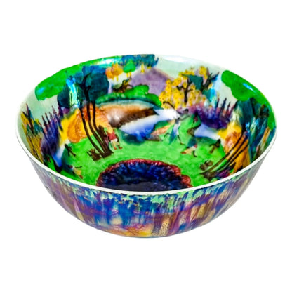 Large Daisy Makeig Jones Wedgwood “Fairyland Lustre” bowl