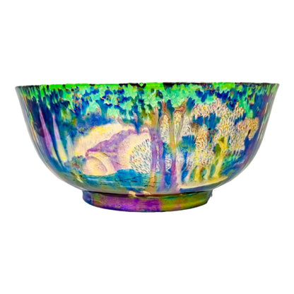 Large Daisy Makeig Jones Wedgwood “Fairyland Lustre” bowl