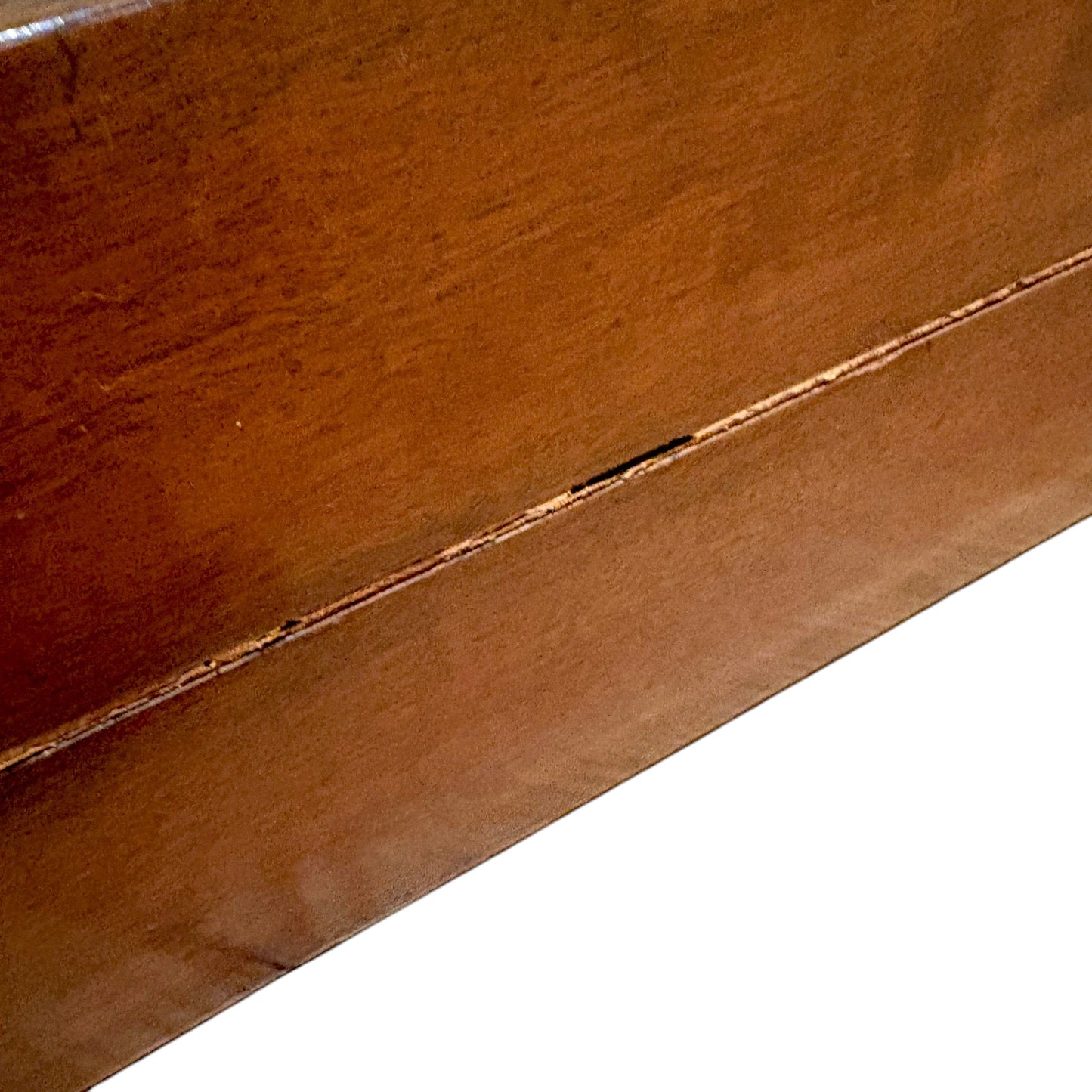 Victorian mahogany writing slope, brass inlay, secret drawers