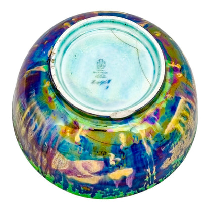 Large Daisy Makeig Jones Wedgwood “Fairyland Lustre” bowl