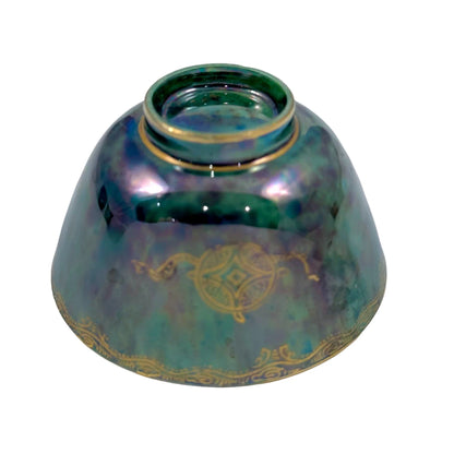Daisy Makeig-Jones for Wedgwood miniature Fairyland lustre bowl, Tibetan dragon motif