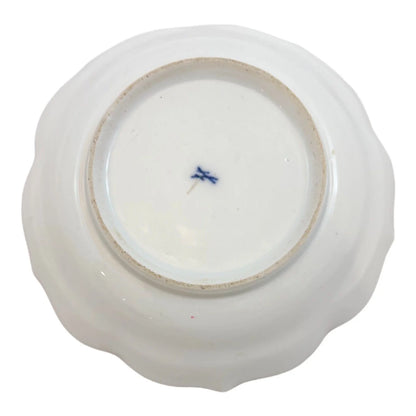 Early 19th century Meissen porcelain "Birds of Paradise" coffee cup and saucer