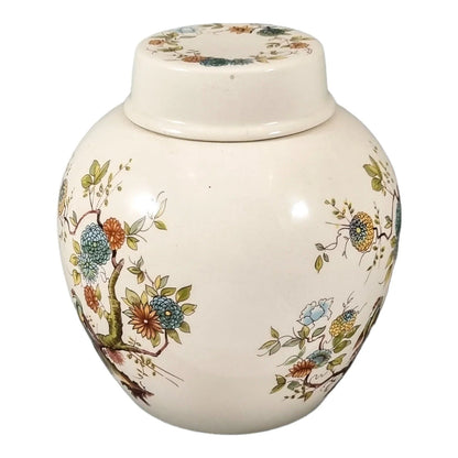 Mason's Ironstone "Birds of Paradise" large ginger jar / biscuit barrel / container