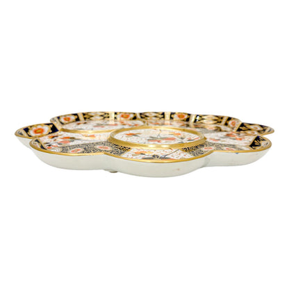 Victorian Davenport porcelain Imari cabaret tray with coffee pot