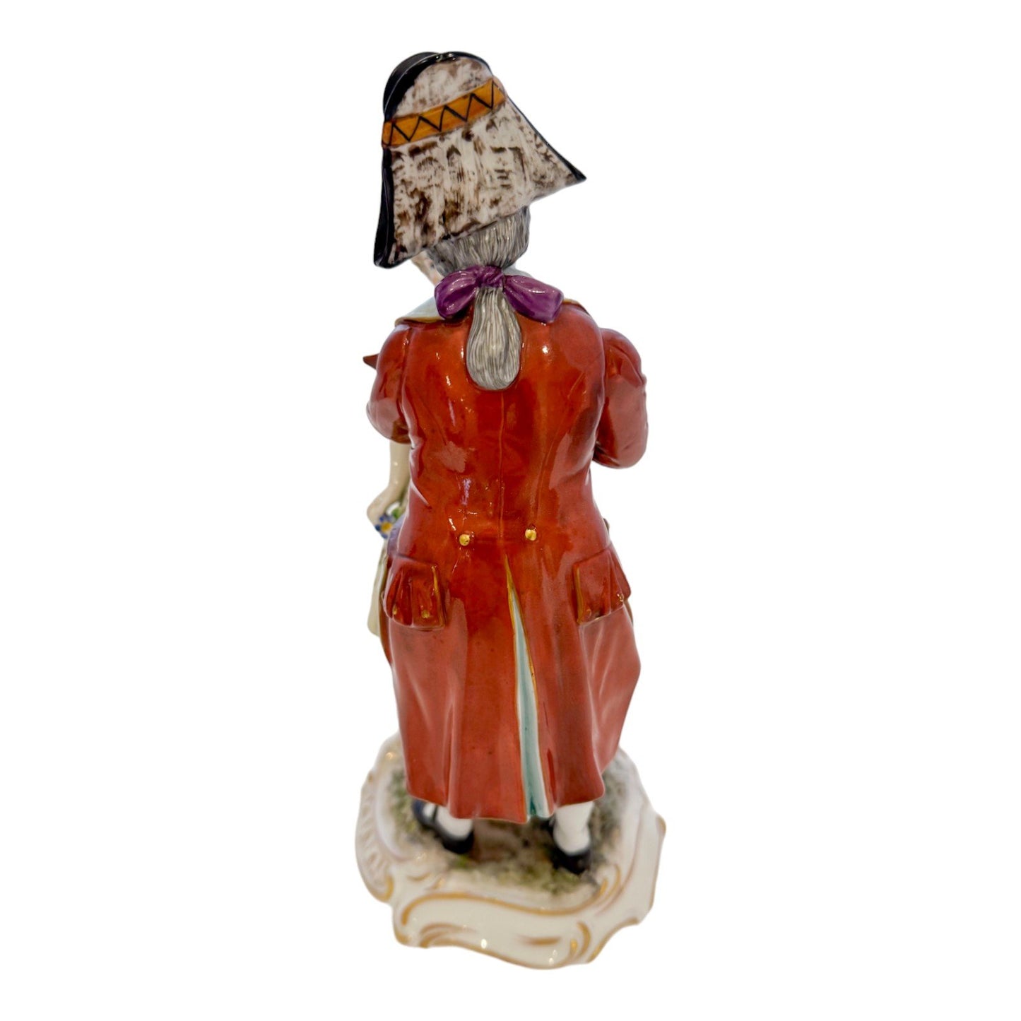 19th century Royal Vienna porcelain romantic couple figurine