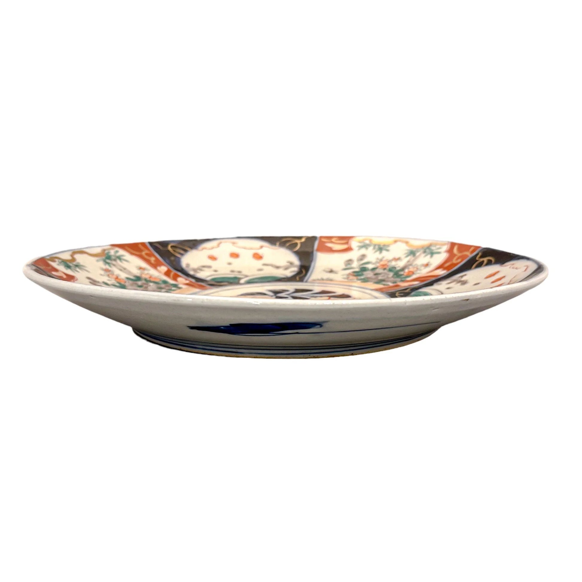 Japanese Meiji era Yamatoku kiln pottery Imari plate