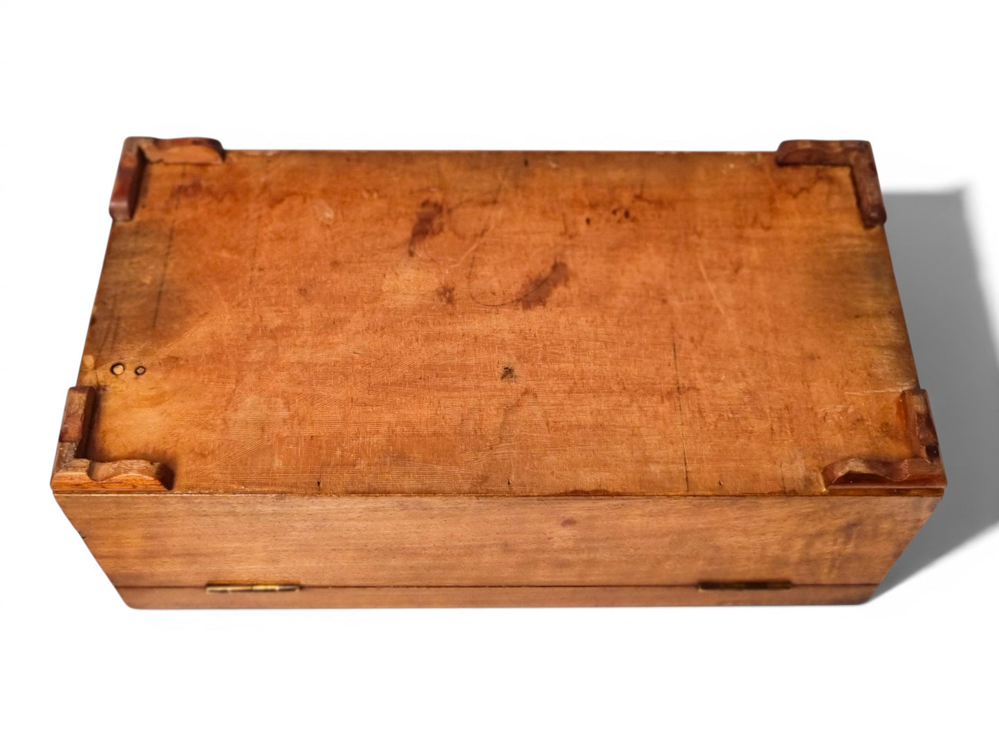 Victorian burr walnut jewellery box, c.1880