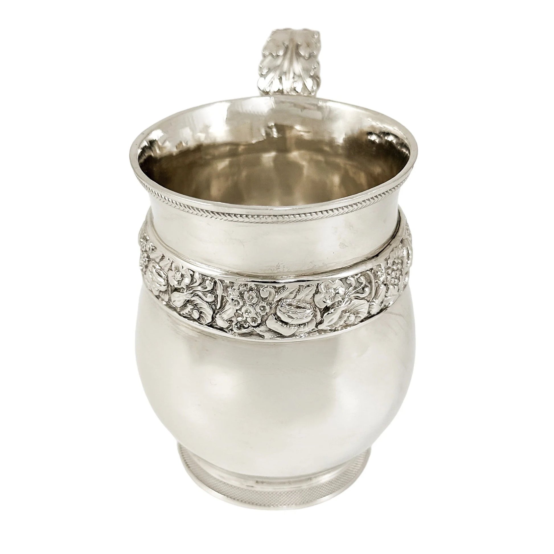 William IV Joseph Angell sterling silver lady’s mug / Christening cup 1817