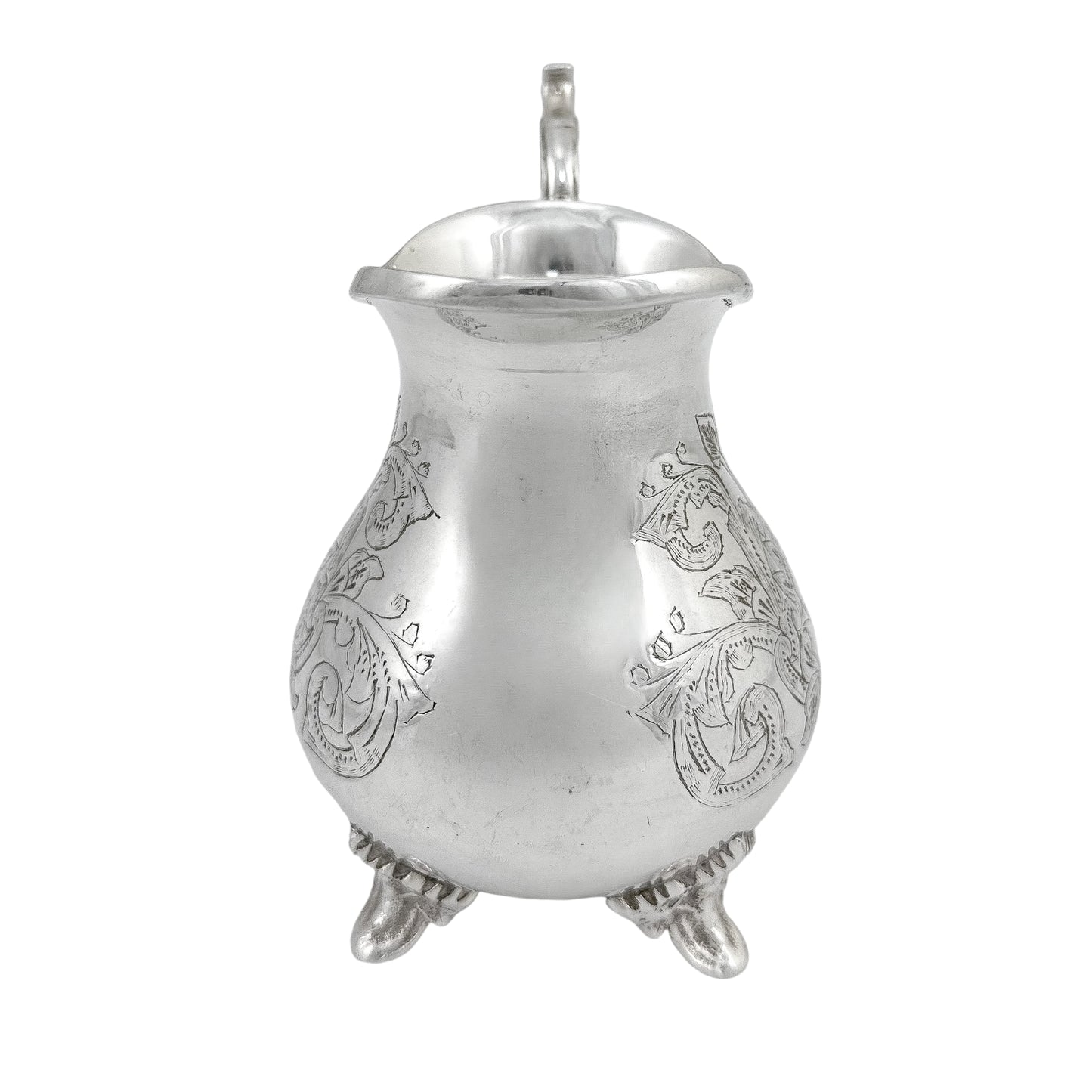 Victorian silver plated large four-piece tea and coffee set with bird finials to lids