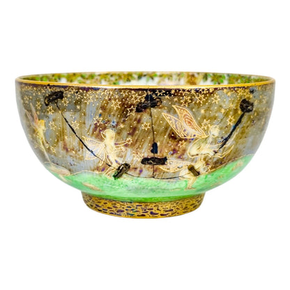 1920's Daisy Makeig Jones Wedgwood “Leapfrogging Elves” bowl
