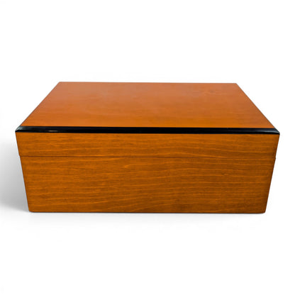 Savoy pearwood storage box, Spanish cedar interior