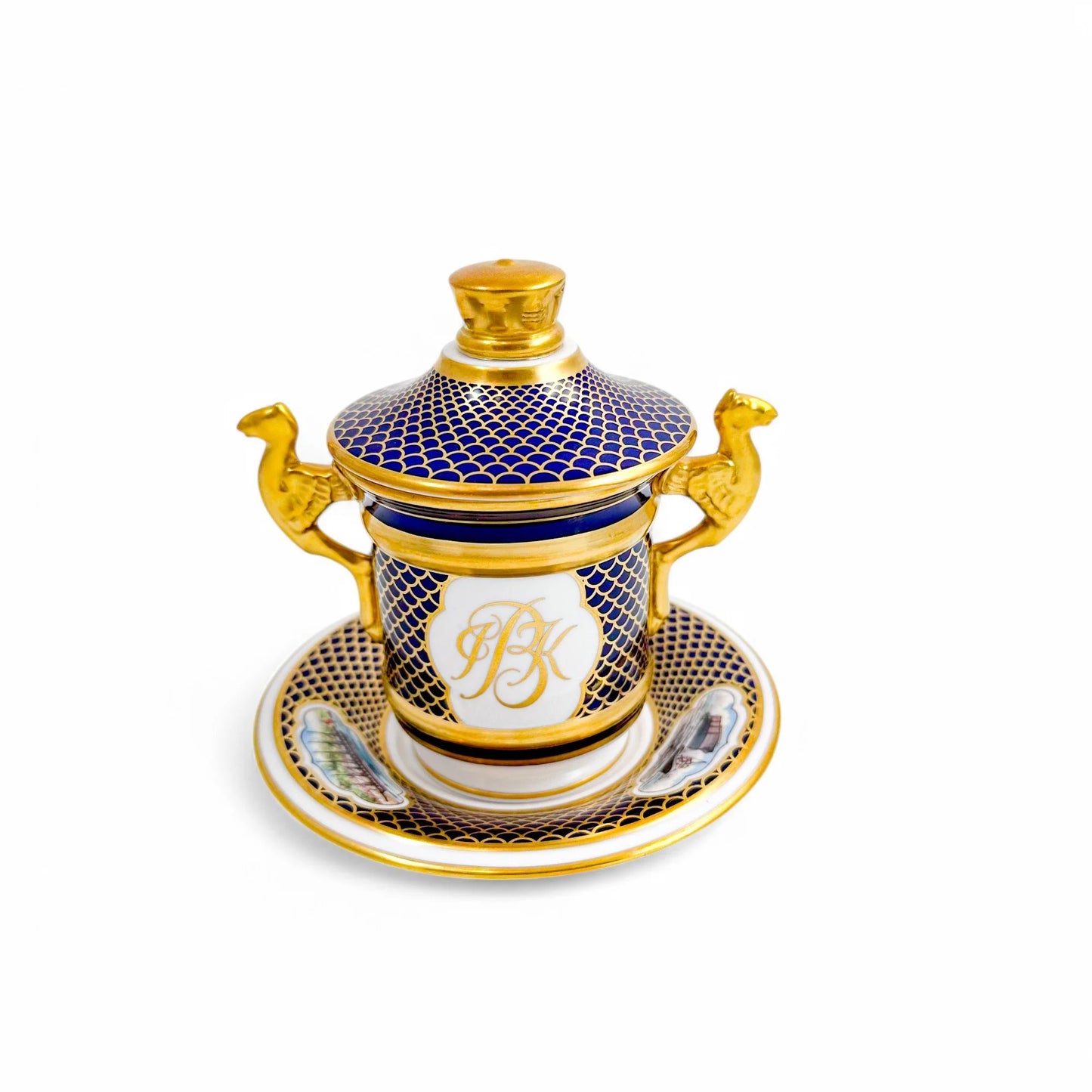 Limited edition Spode bone china chocolate cup & saucer "SS Great Britain" # 413/500