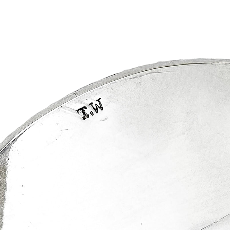Silver plated Victorian salver in Neoclassical style with Chippendale border