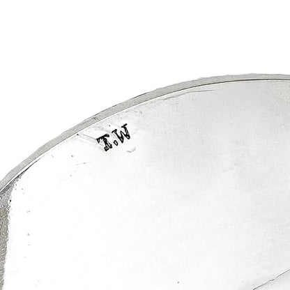 Silver plated Victorian salver in Neoclassical style with Chippendale border
