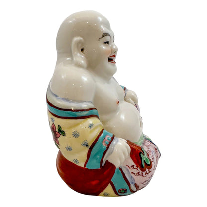 Chinese Republic porcelain Smiling Buddha figurine