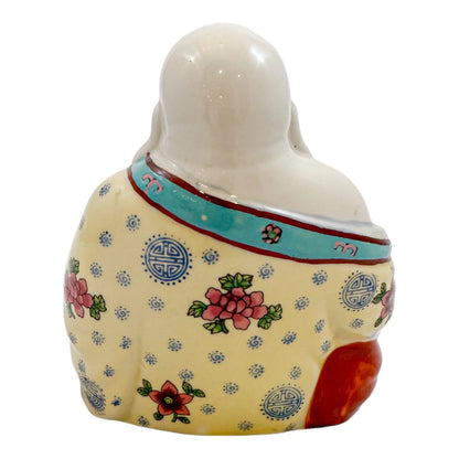 Chinese Republic porcelain Smiling Buddha figurine