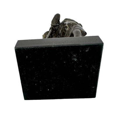 Paul Ludwig Kowalczewski bronze sculpture Arab Water Carrier, Braunlich & Langlotz