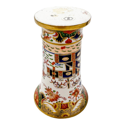 George III Spode porcelain Imari spill vase / matchpot