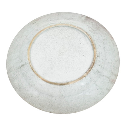 Early 18th century Yongzheng Chinese blue and white porcelain plate of scholars and boy