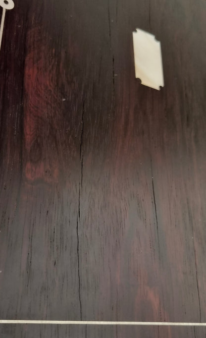 Victorian rosewood writing slope, converted keepsake box