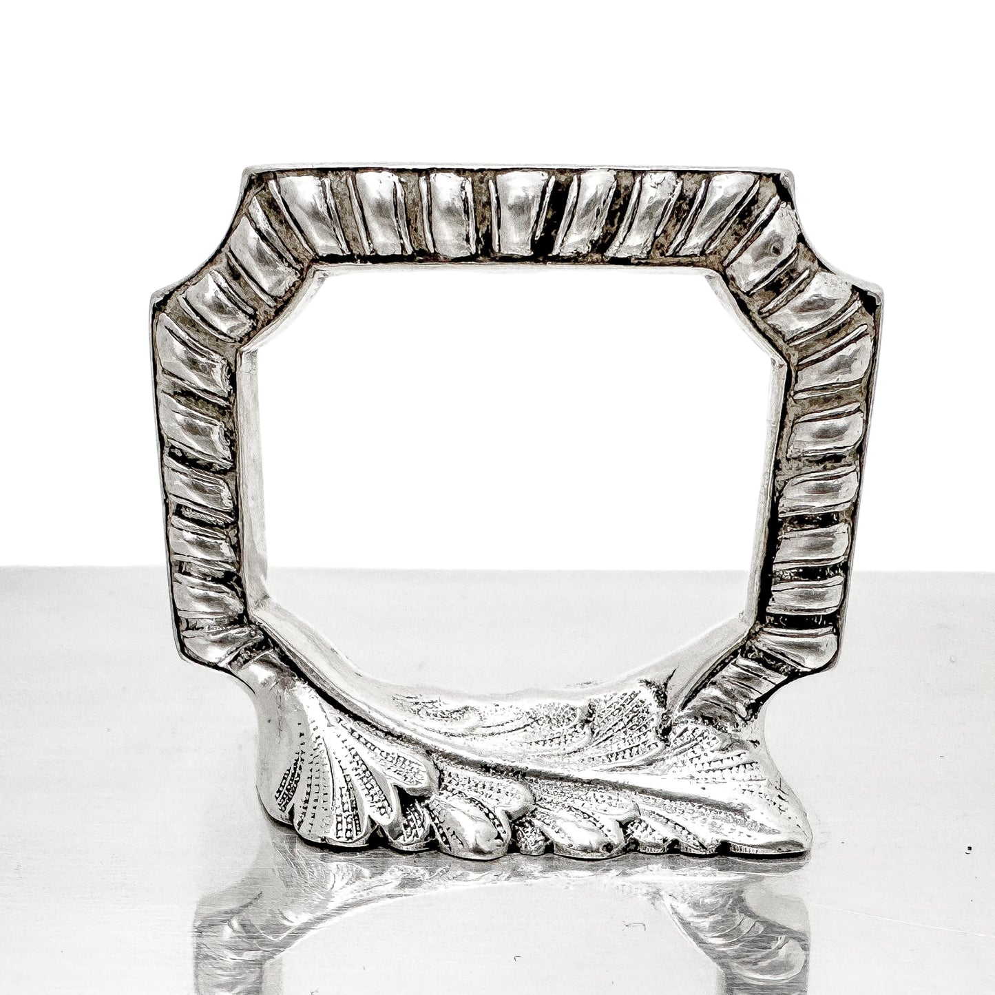 Victorian silver plated two-handled entrée / vegetable serving dish with scrolls and shells