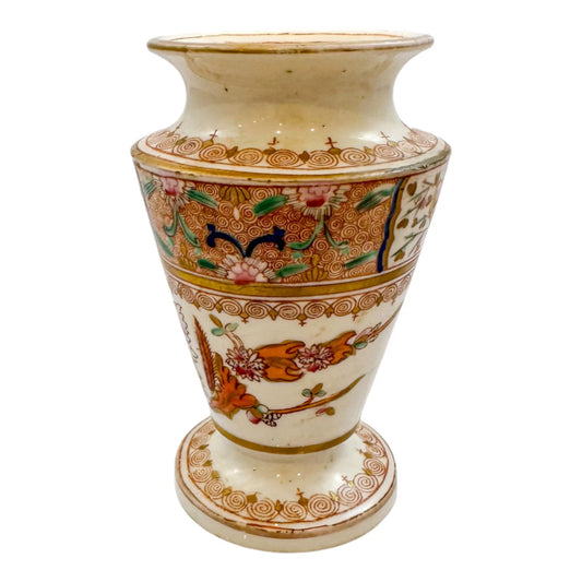 George III Spode porcelain Imari urn-shaped spill vase