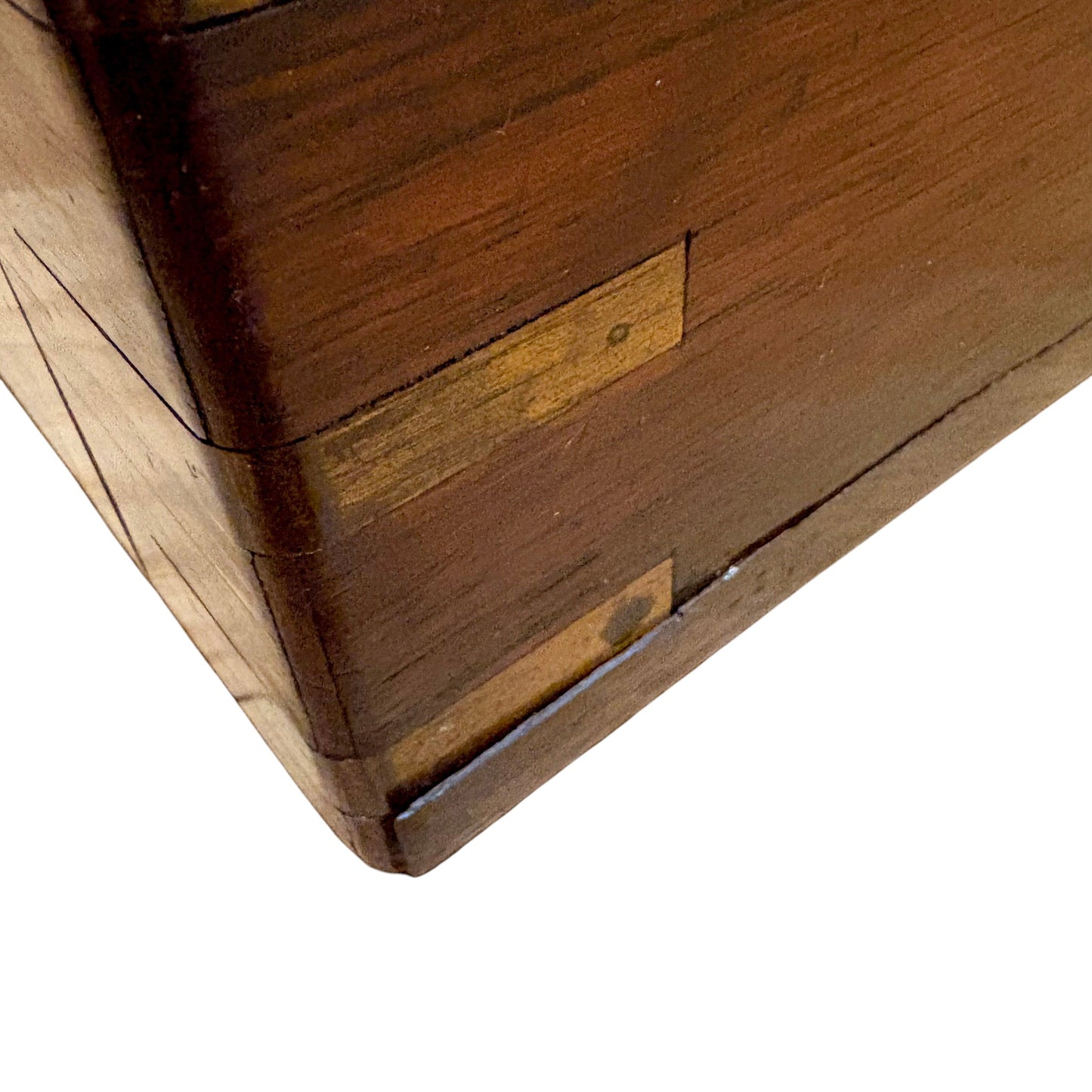 Victorian rosewood campaign writing slope, secret drawers