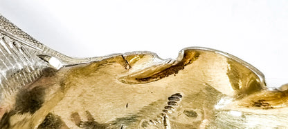 George III gilt sterling silver berry spoons, 1783