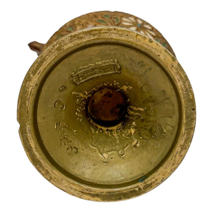1890's Wilhelm Schiller & Sohn pottery ewer in Islamic style